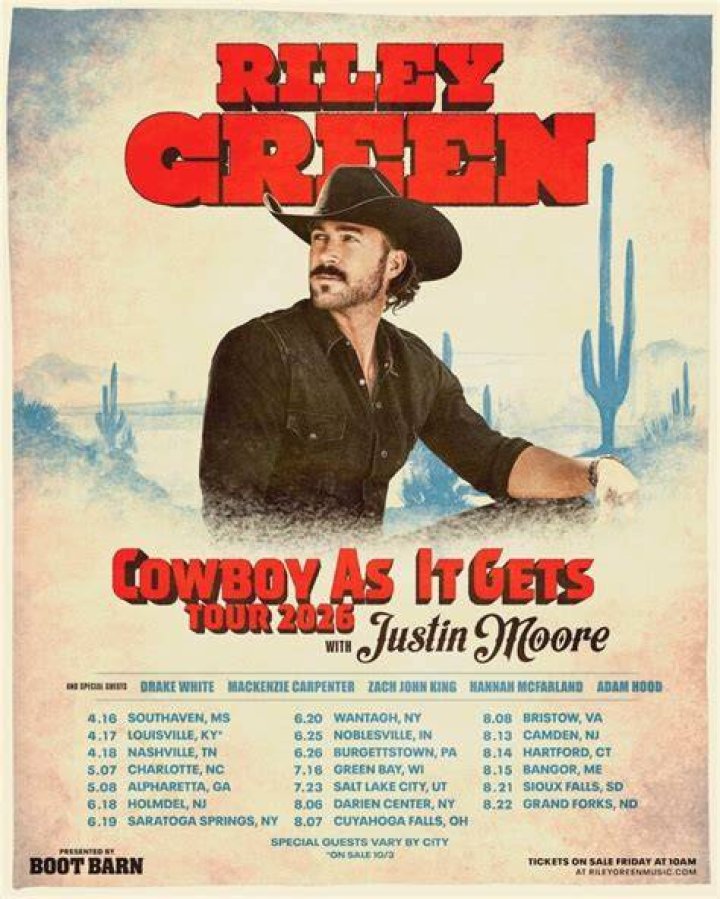 How Old Is Riley Green? Uncovering the Country Star's Age and Journey